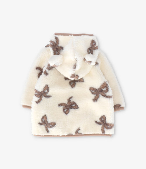 Conjunto recién nacida con lazos 0 meses / Beige