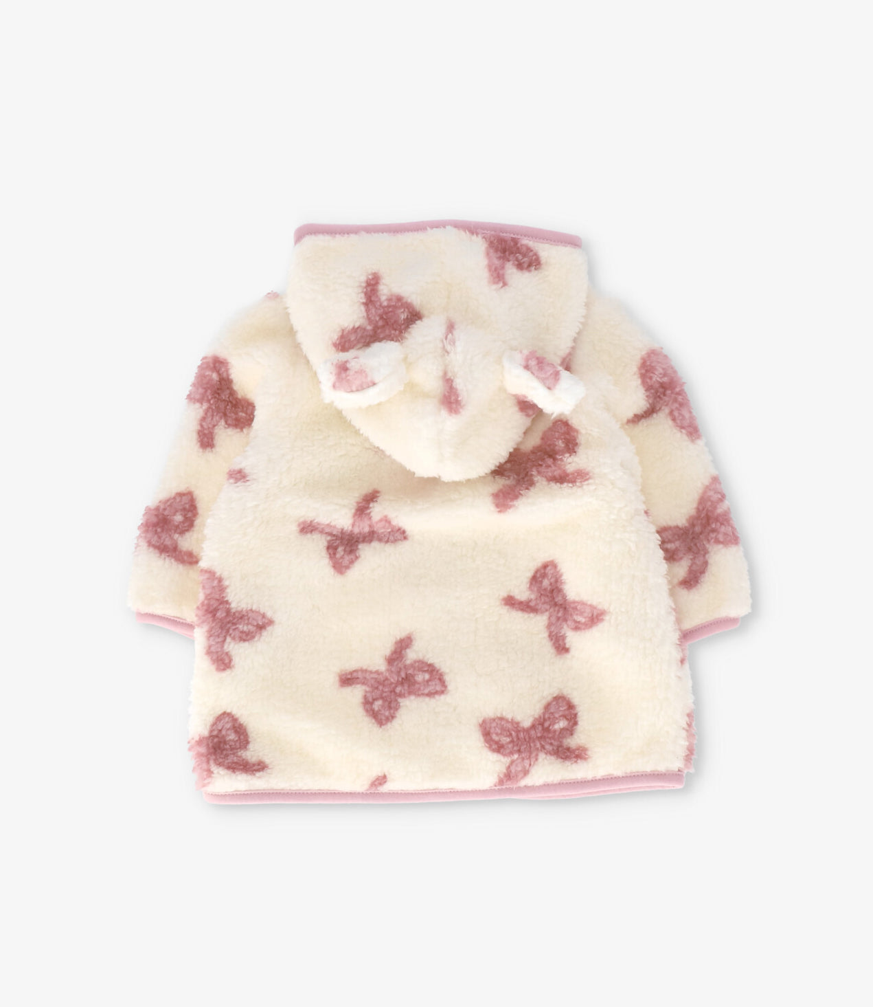 Conjunto recién nacida con lazos 0 meses / Palo Rosa