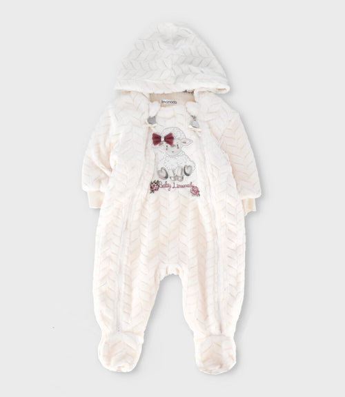 Saquito recién nacida de oveja 0 meses / Blanco