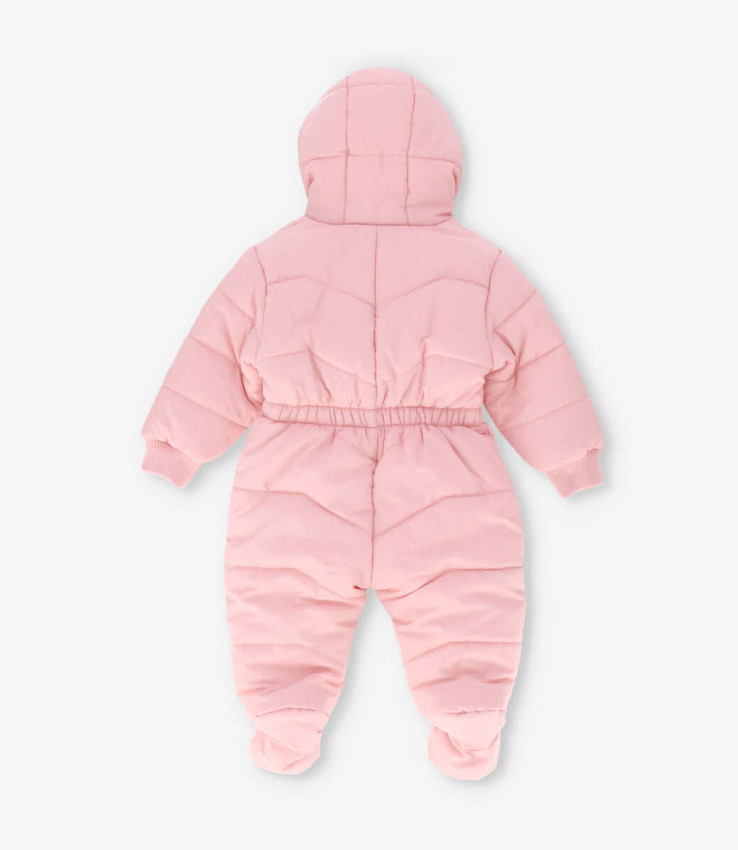 Saquito recien nacida acolchado 0 meses / Rosado