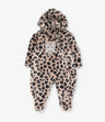 Saquito recién nacida animal print