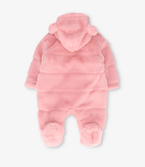 Saquito recien nacida con gatito 0 meses / Rosado