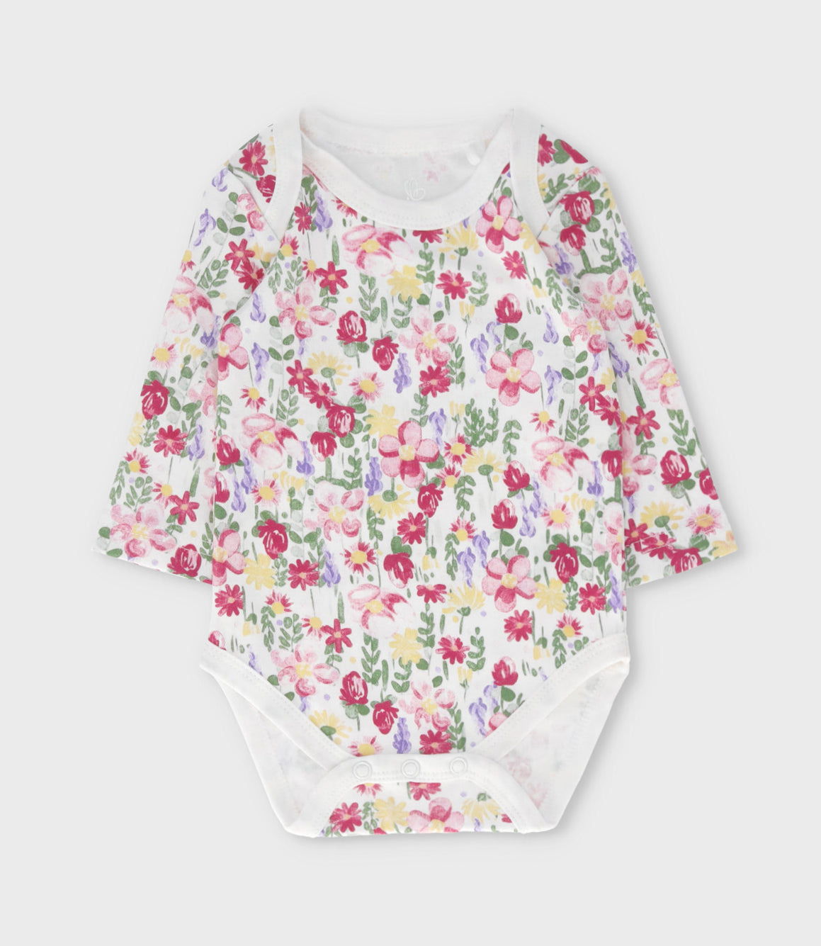 Pack body recién nacida 3 unidades 0 meses / Rosado