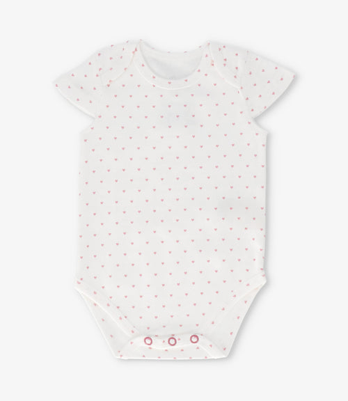 Pack body recién nacida 5 unidades 0 meses / Rosado