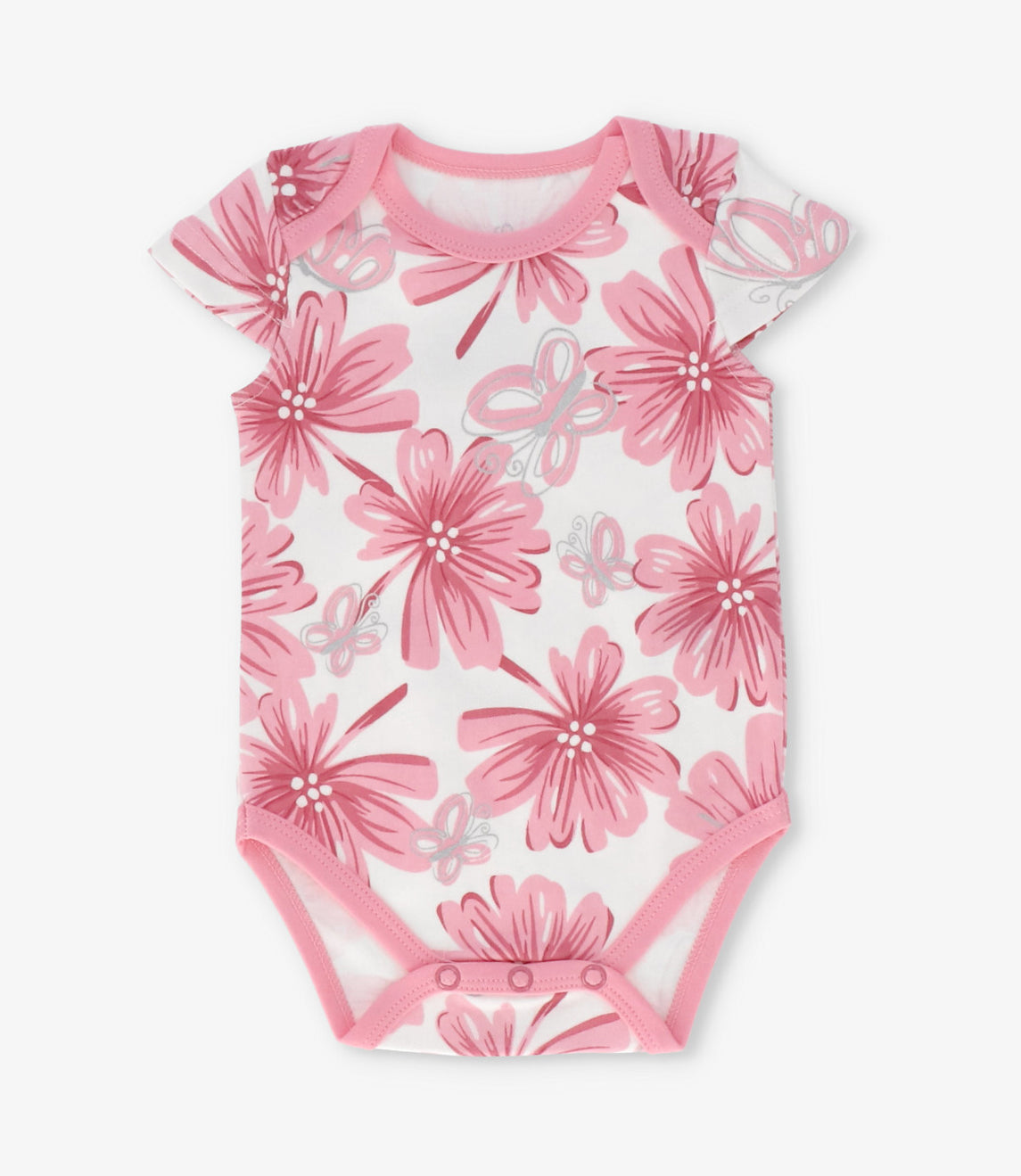 Pack body recién nacida 5 unidades 0 meses / Rosado