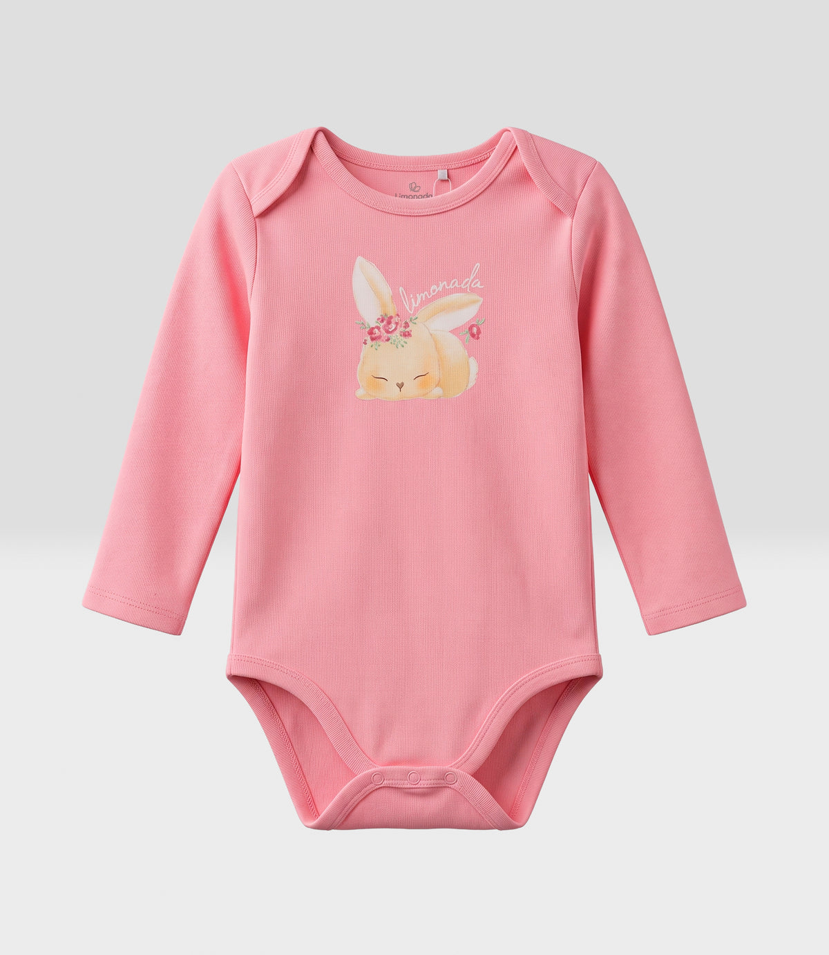 Pack body recién nacida 3 unidades 0 meses / Coral