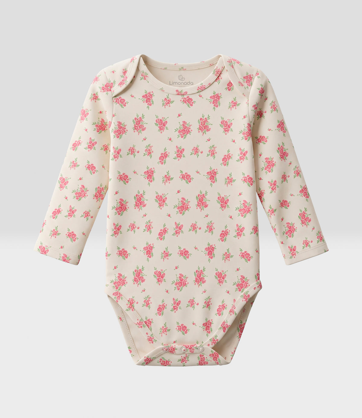 Pack body recién nacida 3 unidades 0 meses / Coral