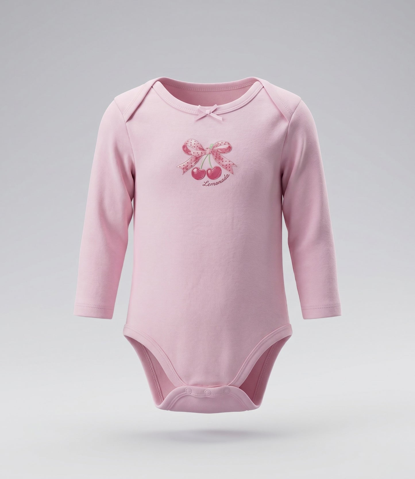 Pack body recién nacida 3 unidades 0 meses / Rosado