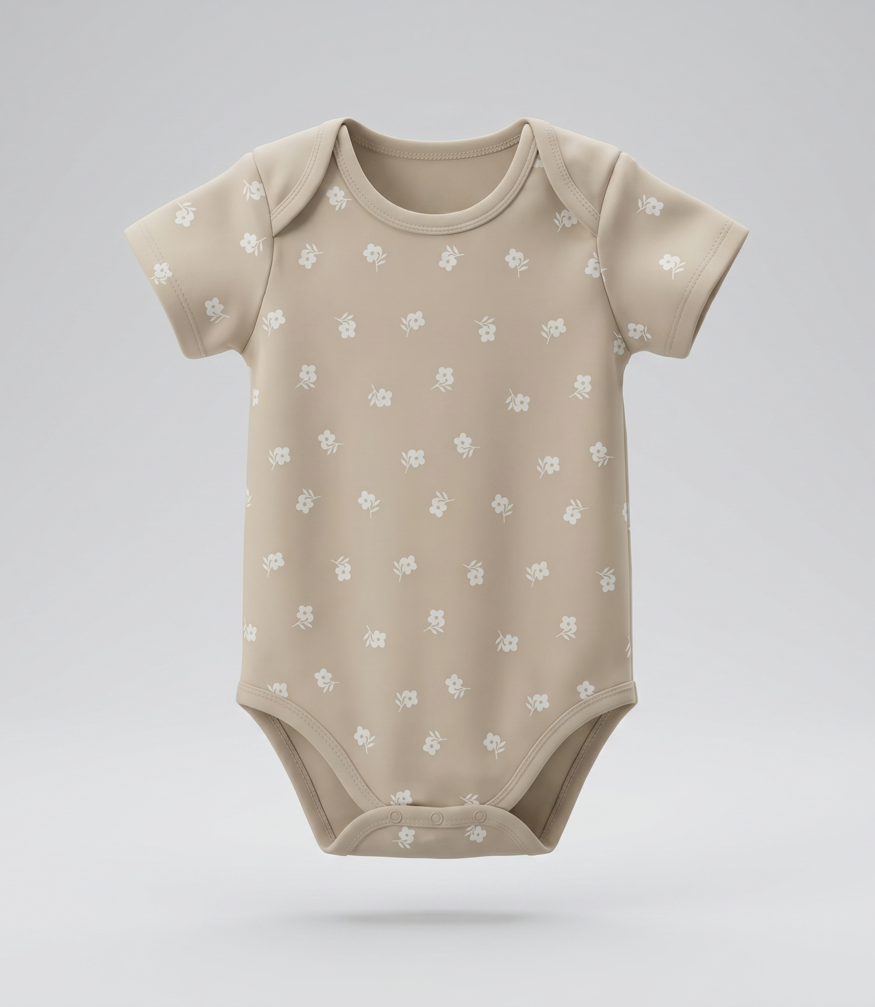 Pack body recién nacida 3 unidades 0 meses / Beige