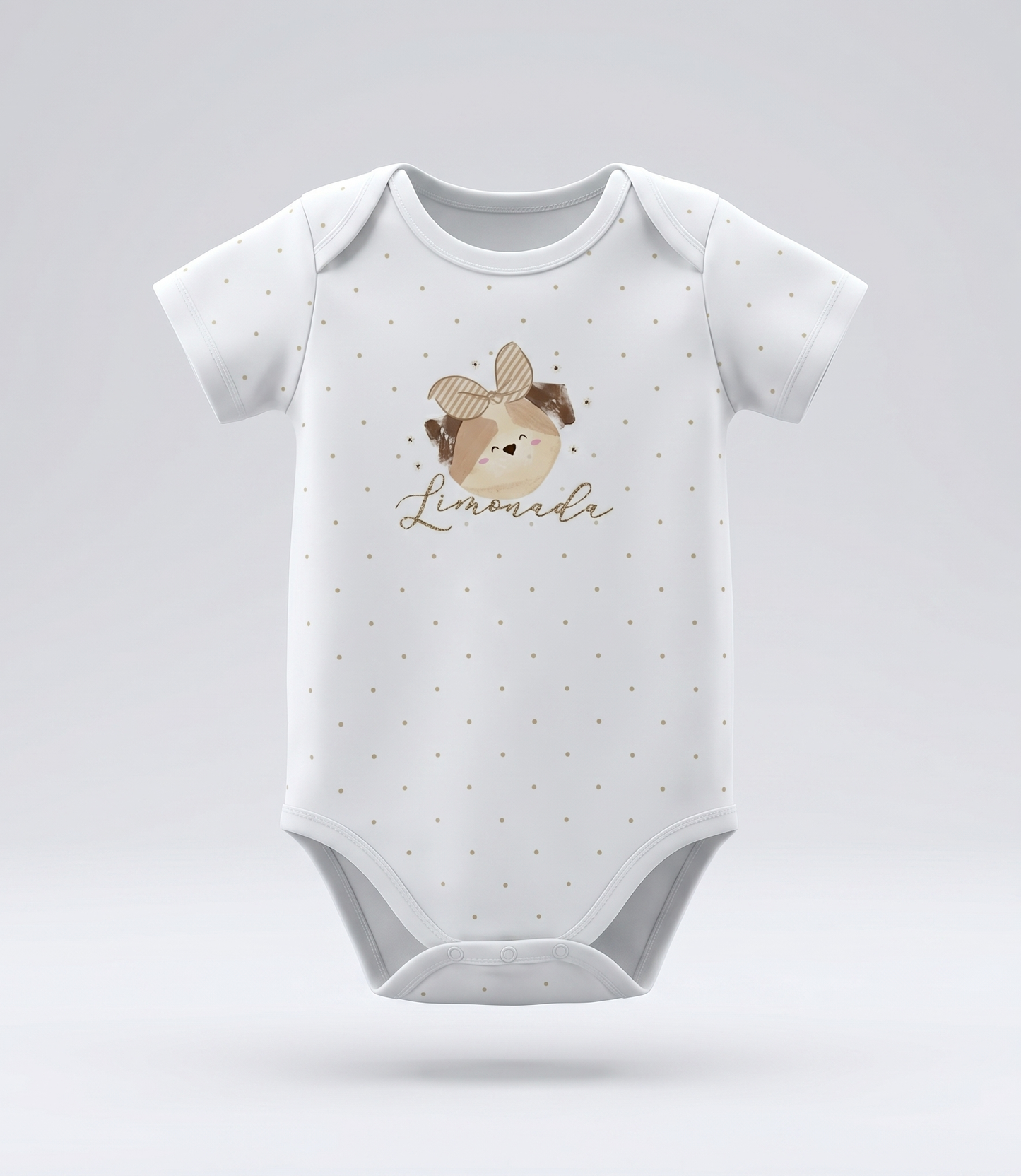 Pack body recién nacida 3 unidades 0 meses / Beige