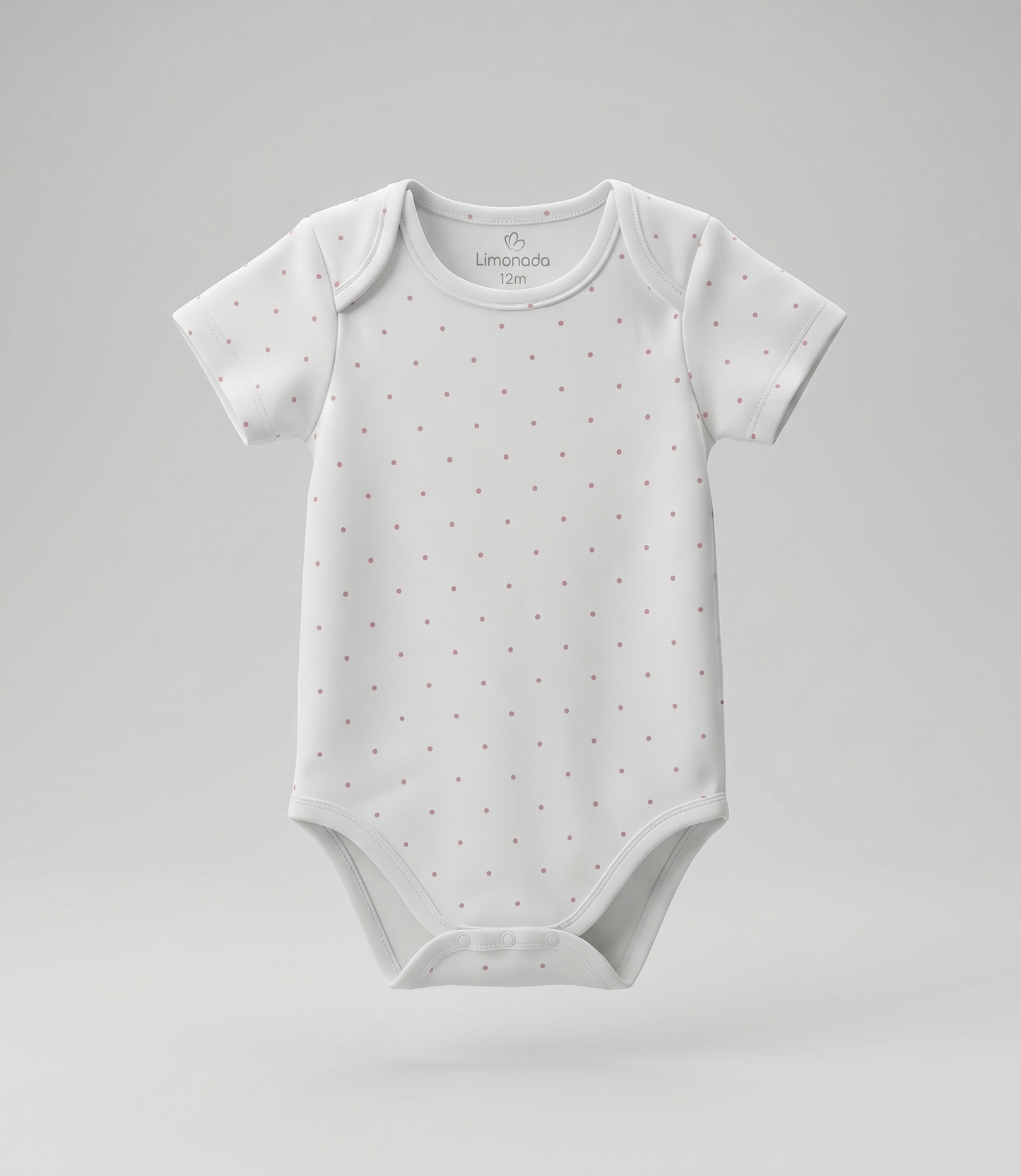 Pack body recién nacida 5 unidades 0 meses / Coral