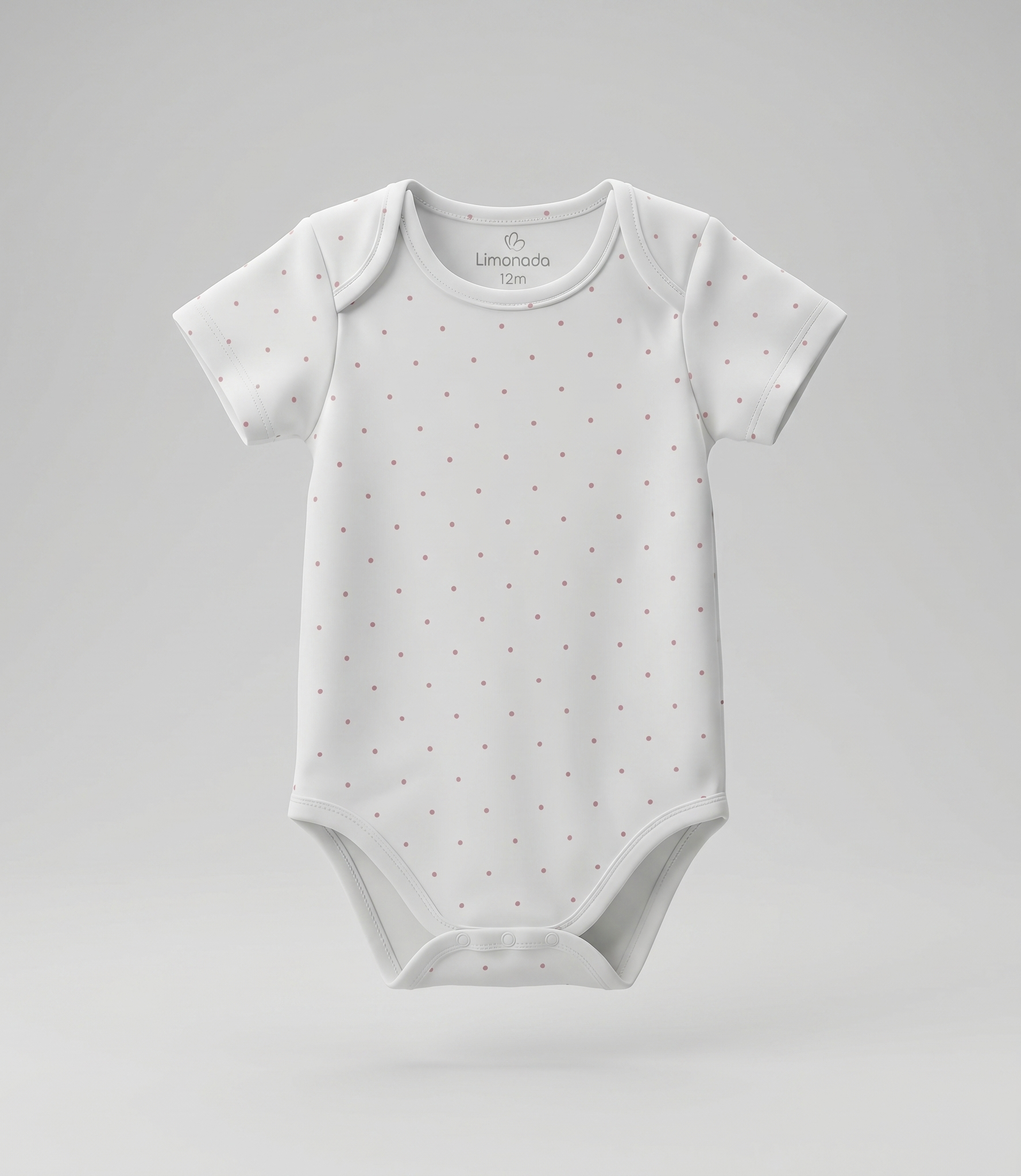 Pack body recién nacida 5 unidades 0 meses / Coral