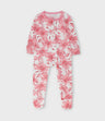 Pijama recién nacida floreado