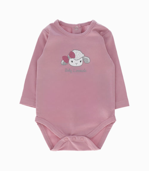 Pack body recién nacida 3 unidades 0 meses / Palo Rosa