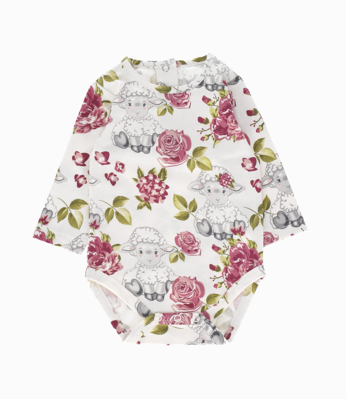 Pack body recién nacida 3 unidades 0 meses / Palo Rosa