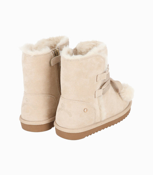 Bota Niña Con Pompón