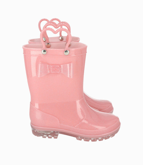 Bota Niña De Agua Con Luces