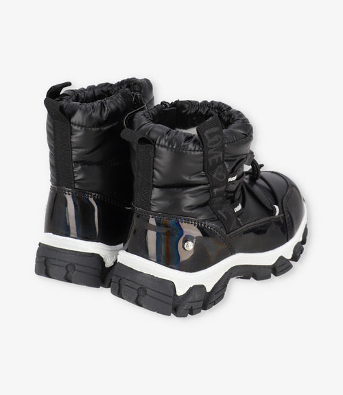 Bota niña repelente al agua 27 / Negro