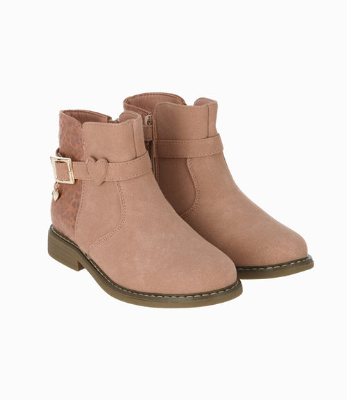 Botín niña animal print