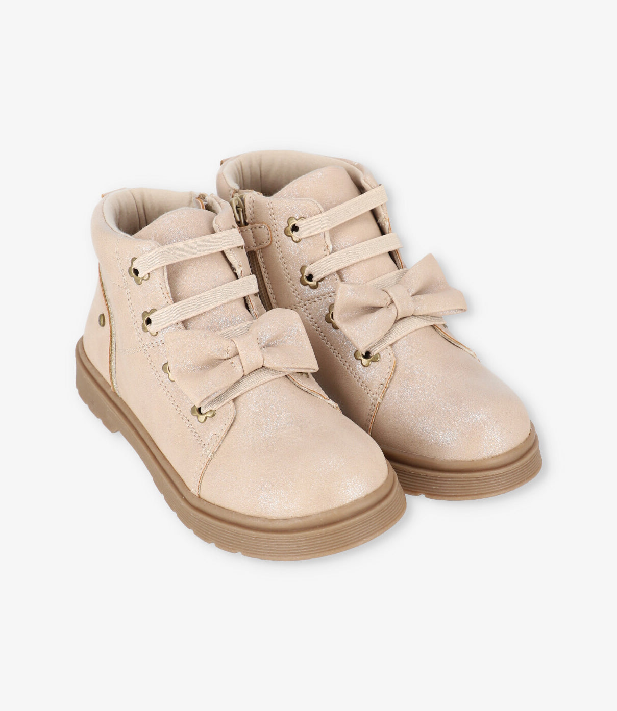 Botín niña con lazo