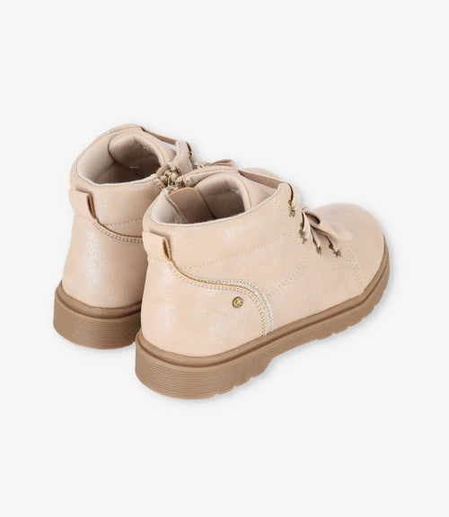 Botín niña con lazo