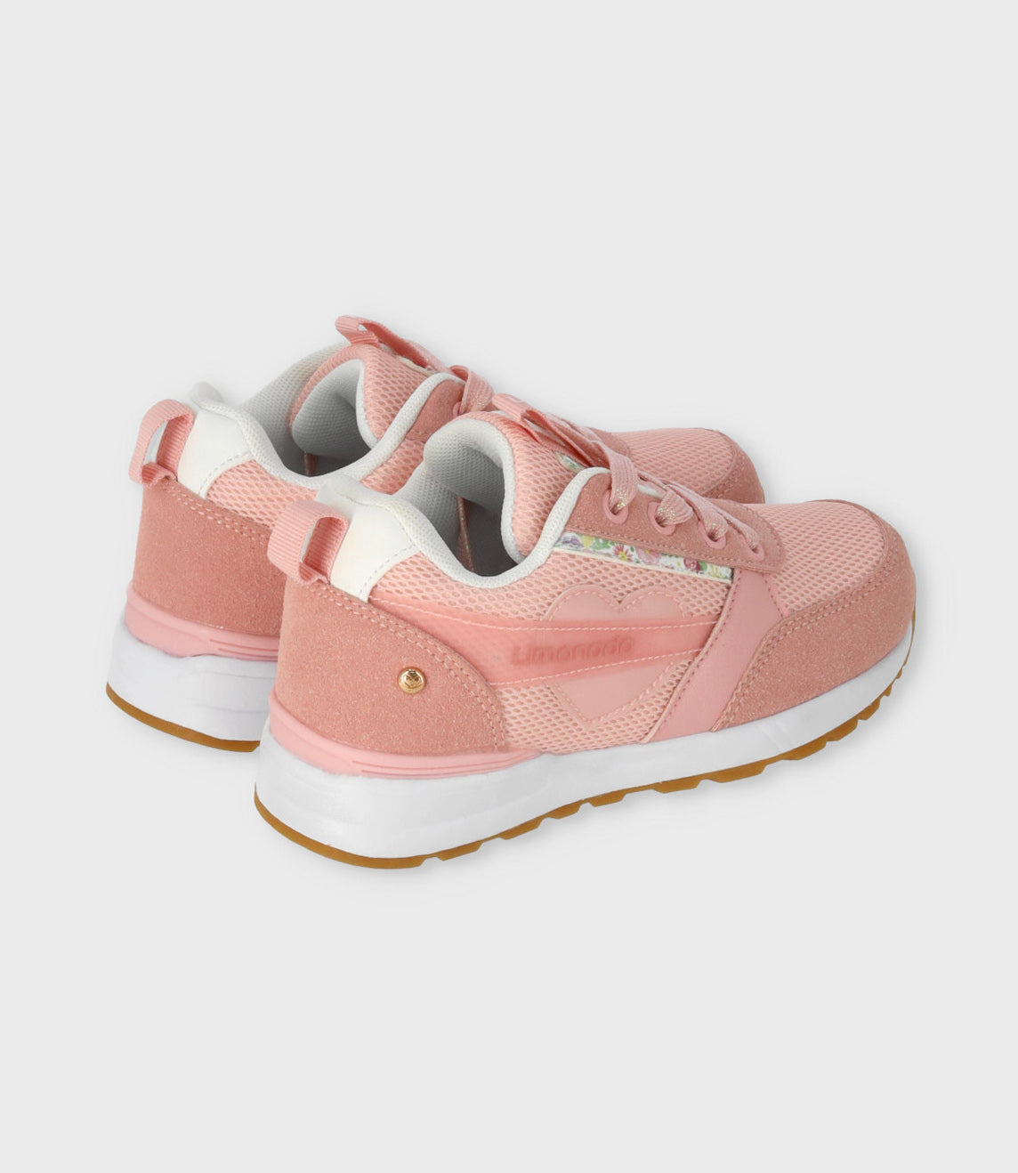 Zapatilla niña con luces 27 / Rosado