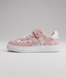 Zapatilla niña floreada