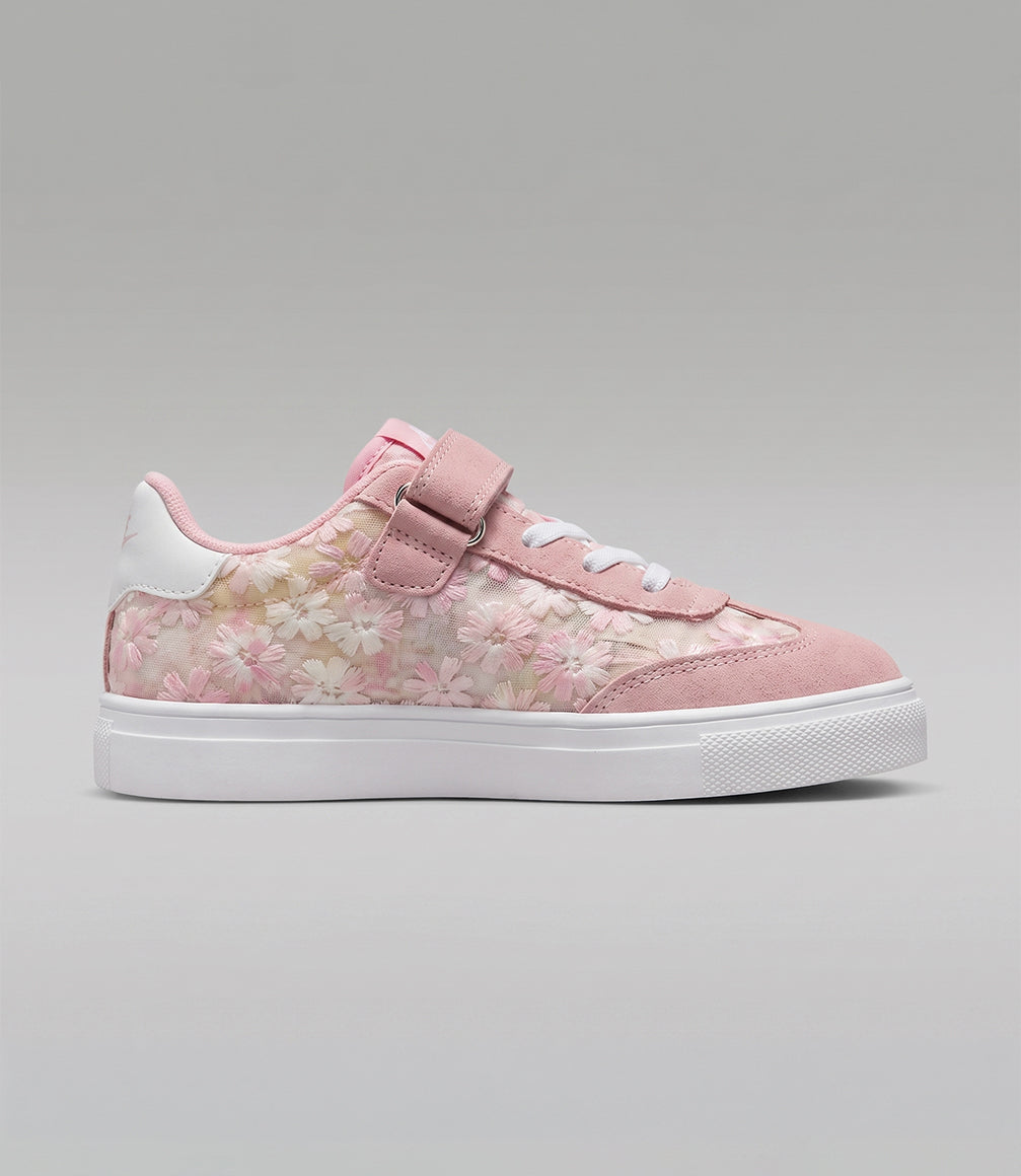Zapatilla niña floreada 27 / Rosado