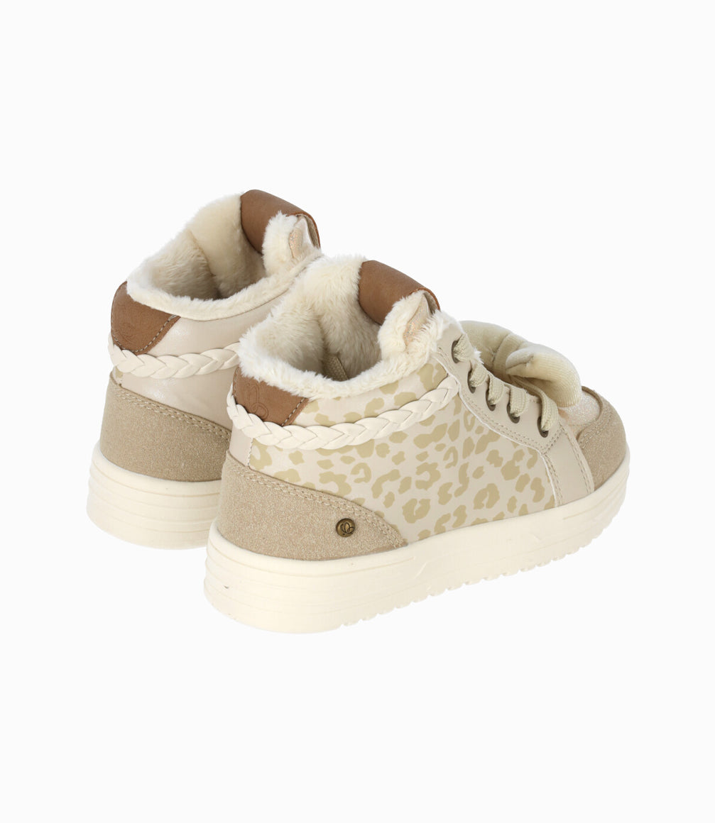 Zapatilla niña animal print