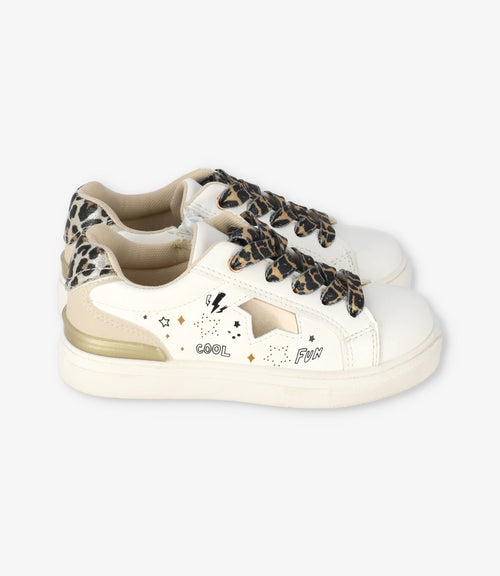 Zapatilla niña animal print
