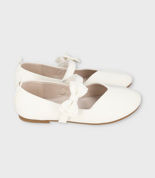 Bailarina niña con lazo 27 / Blanco