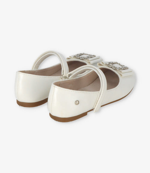 Bailarina niña con lazo 27 / Blanco