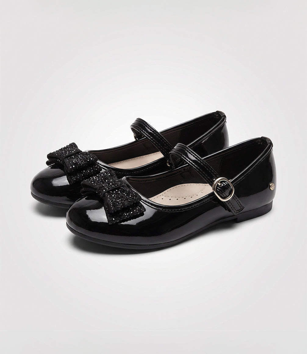 Bailarina niña con lazo 27 / Negro