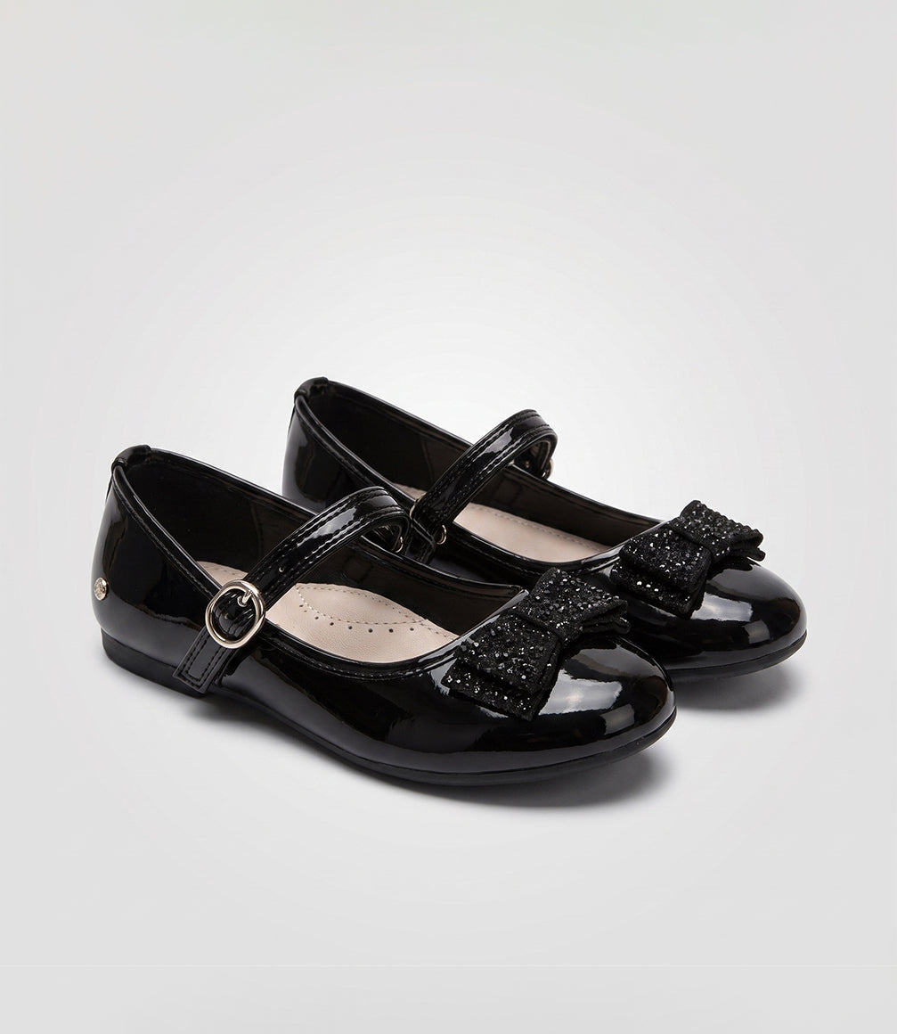 Bailarina niña con lazo 27 / Negro