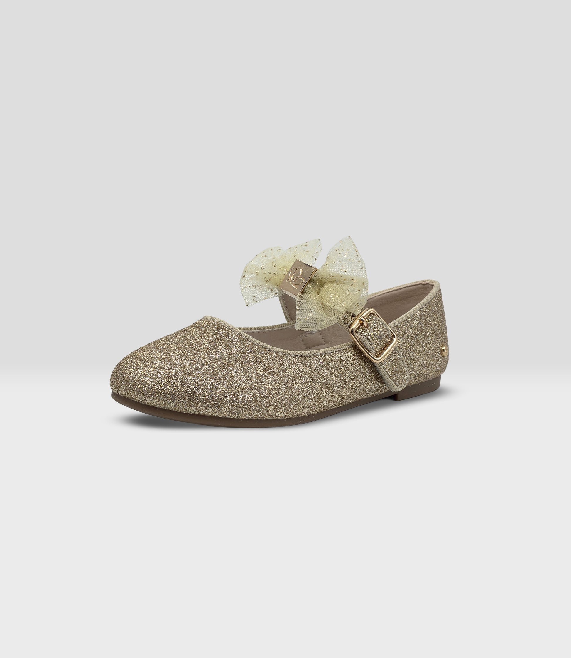 Bailarina niña con brillos 27 / Dorado