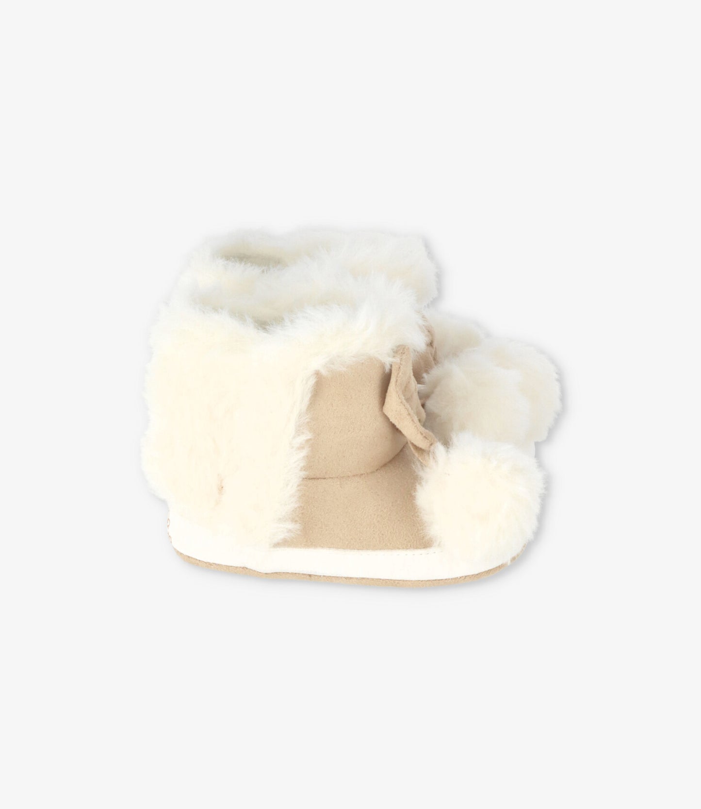 Bota recién nacida con lazo y sherpa