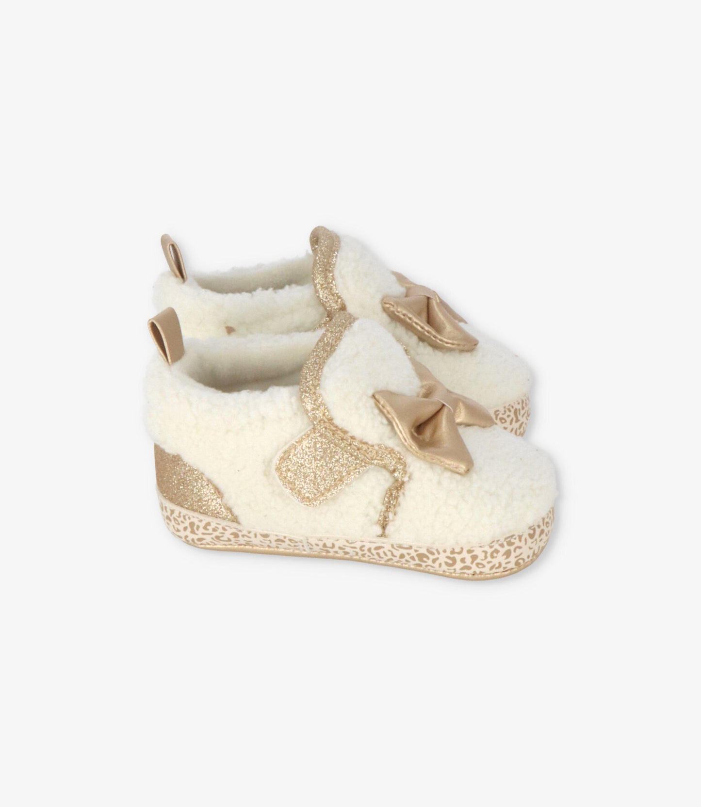 Zapatilla recién nacida de sherpa