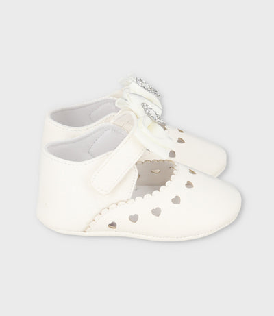 Bailarina recién nacida con flores 15 / Blanco