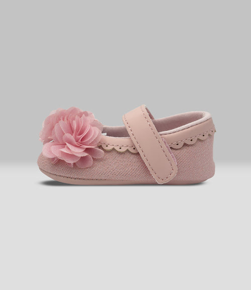 Bailarina recién nacida con flores 15 / Rosado