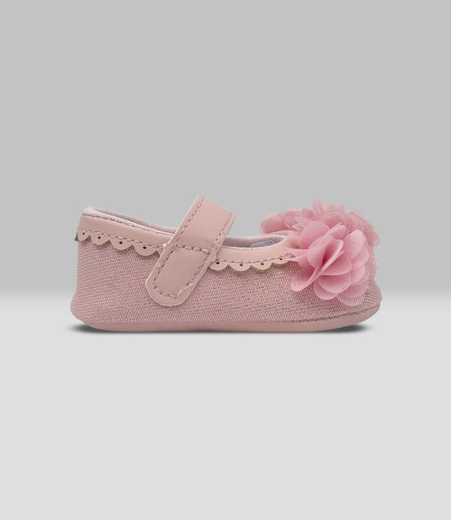 Bailarina recién nacida con flores 15 / Rosado