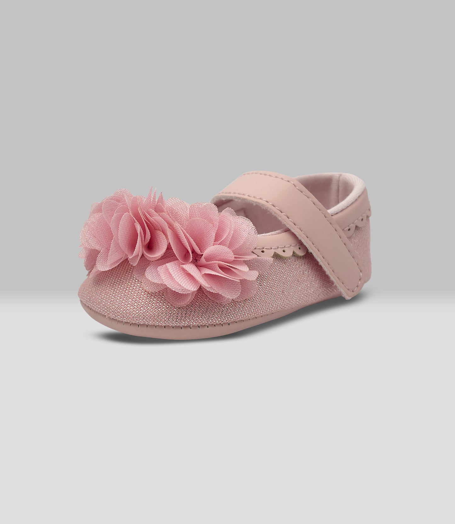 Bailarina recién nacida con flores 15 / Rosado