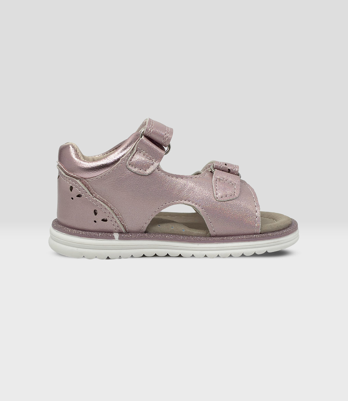 Sandalia bebé con mariposa 19 / Rosado