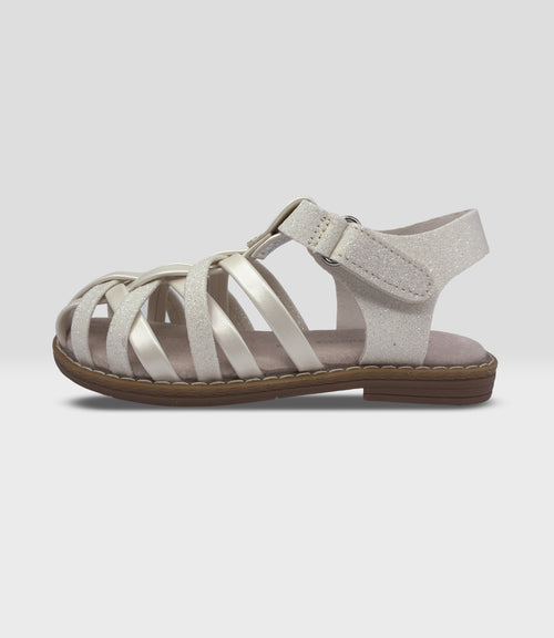 Sandalia bebé con brillos