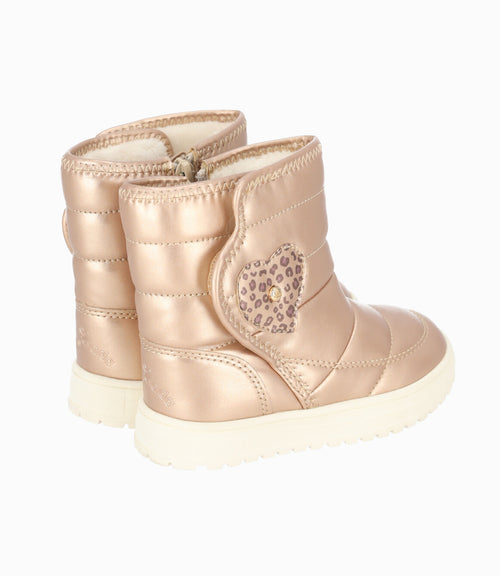 Bota bebé niña corazón 19 / Rosado