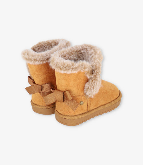 Bota bebé básica 19 / Café