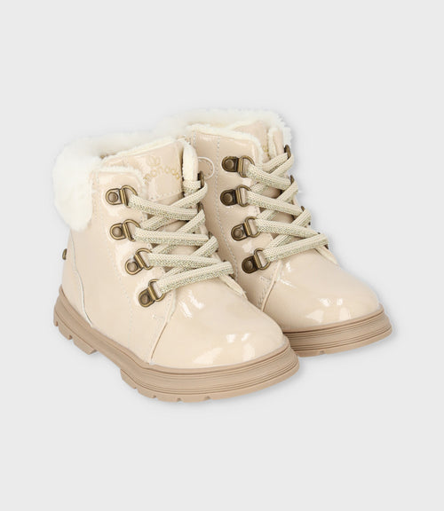 Botín bebé niña básico 19 / Beige