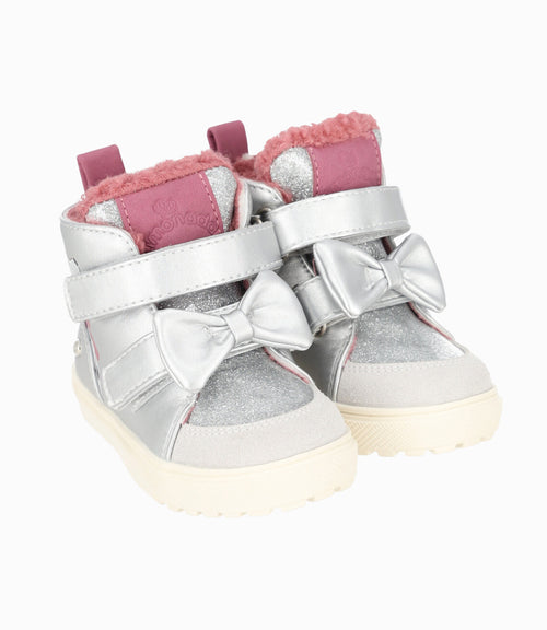 Botín bebé niña con moño