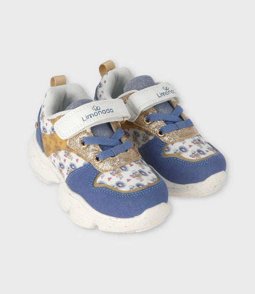 Zapatilla bebé con luces