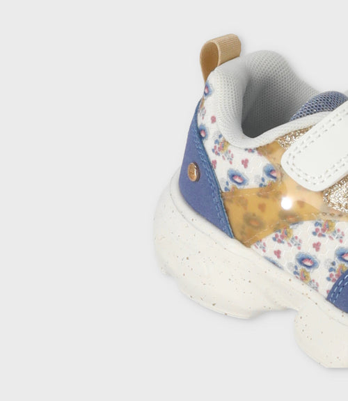 Zapatilla bebé con luces