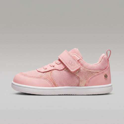 Zapatilla bebé ultraflexible con brillos 19 / Rosado